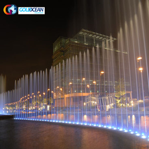 LED Lights Colorful Floating Fountain for Lake