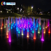 Colorful Lights Rectangular Shape Dry Fountain