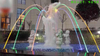 Outdoor Laminar Jets Water Fountain 